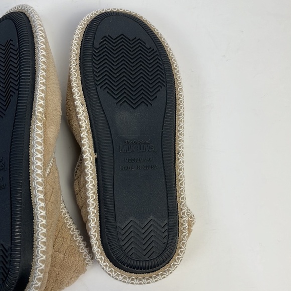 NWT Muk-Luks Beverly Slip-on Slipper Honey Wheat Sz Med (7-8) - Picture 14 of 14